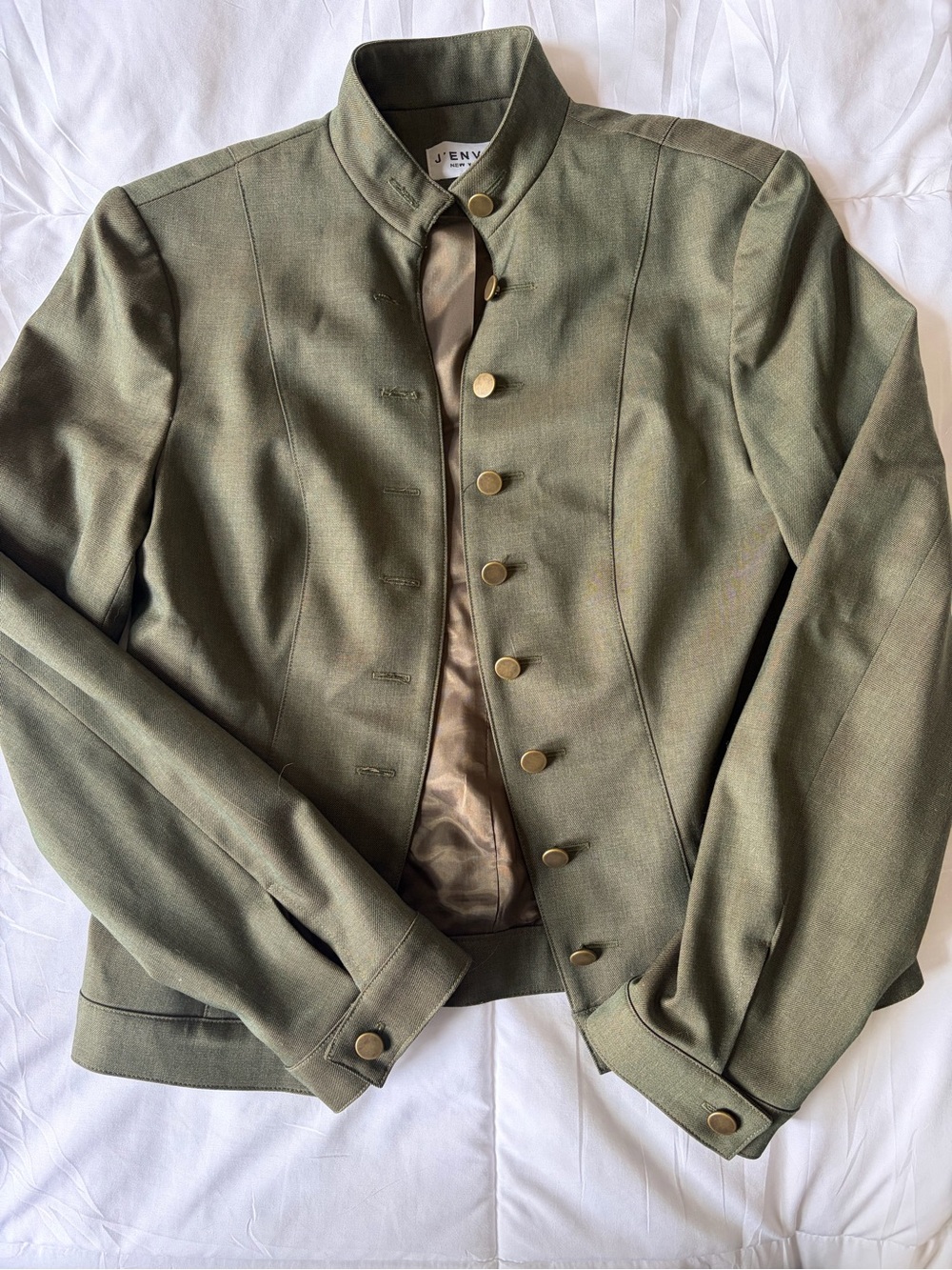 Olive Green Military Field Jacket